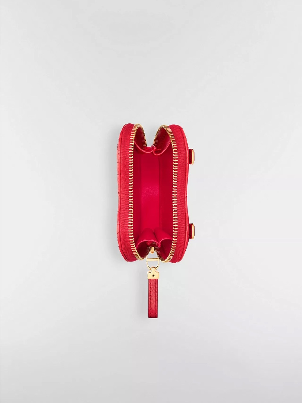 DIOR AMOUR CARO HEART POUCH WITH CHAIN - Picture 4 of 12